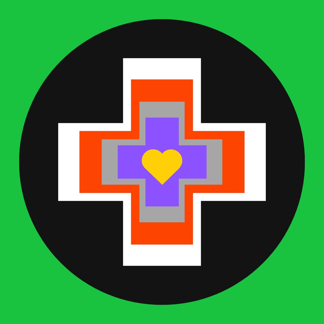 Cross geo green
