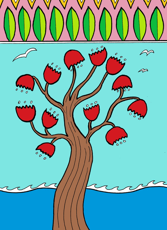 Pohutukawa Deco Beach