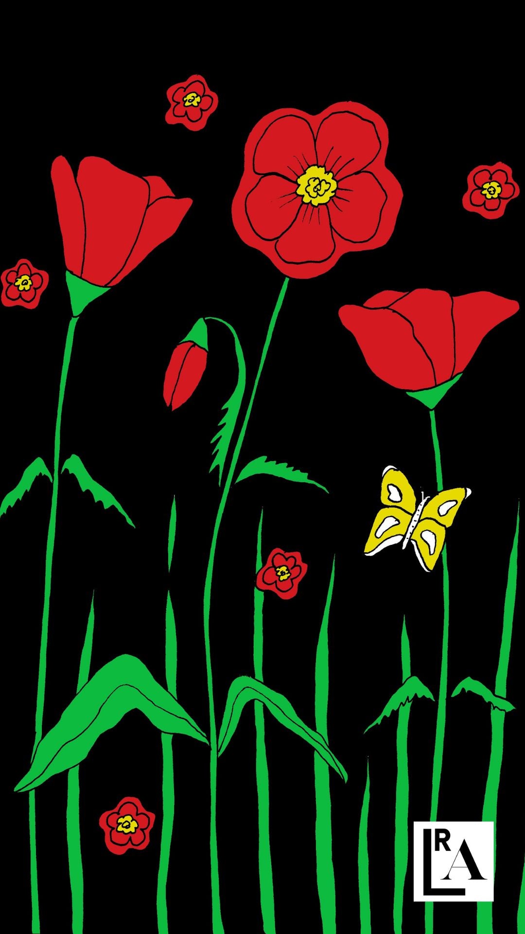 Poppies Free Wallpaper