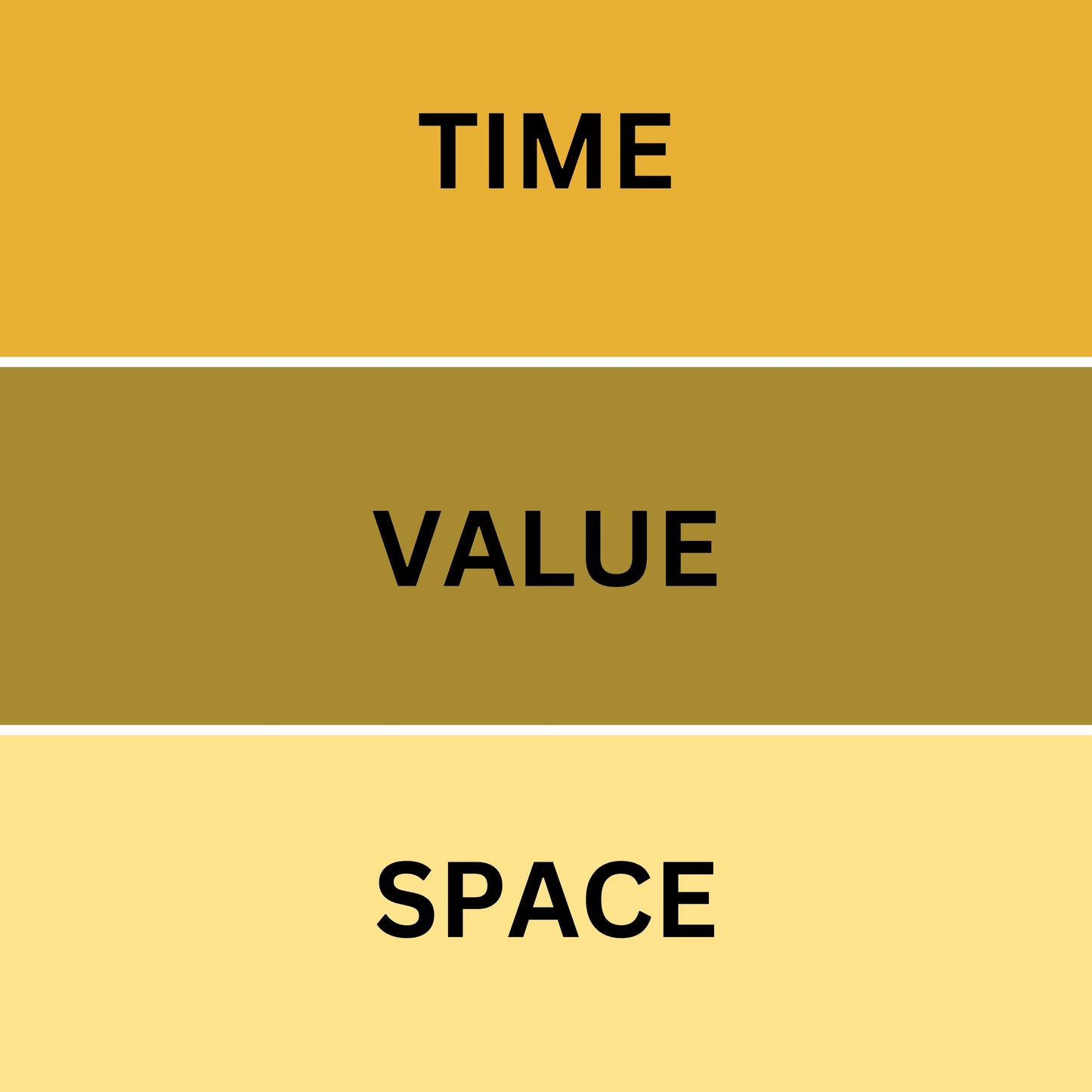 Time Value Space