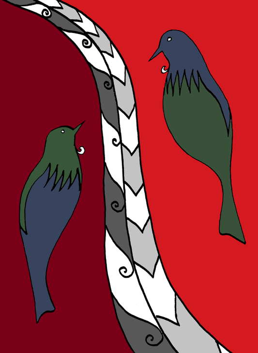 Two tone tui